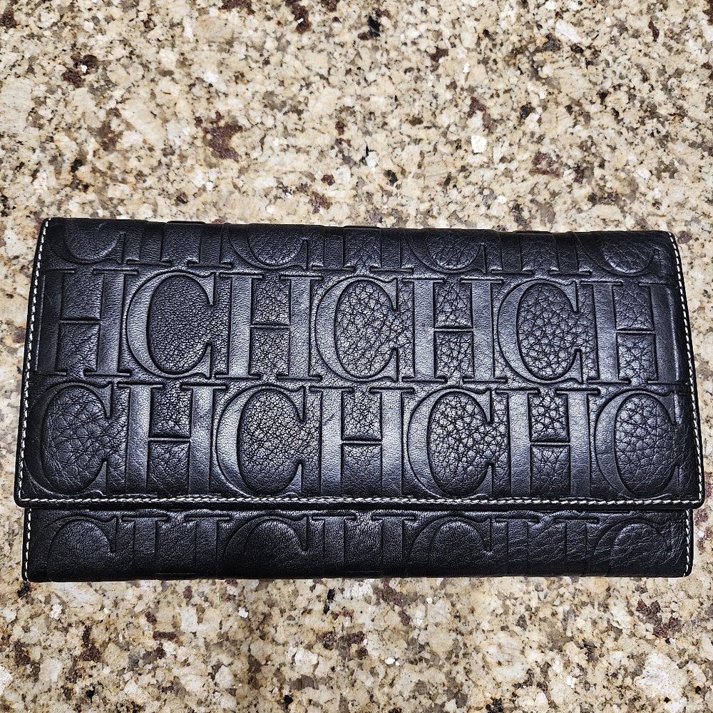 Carolina Herrera Black XL wallet
